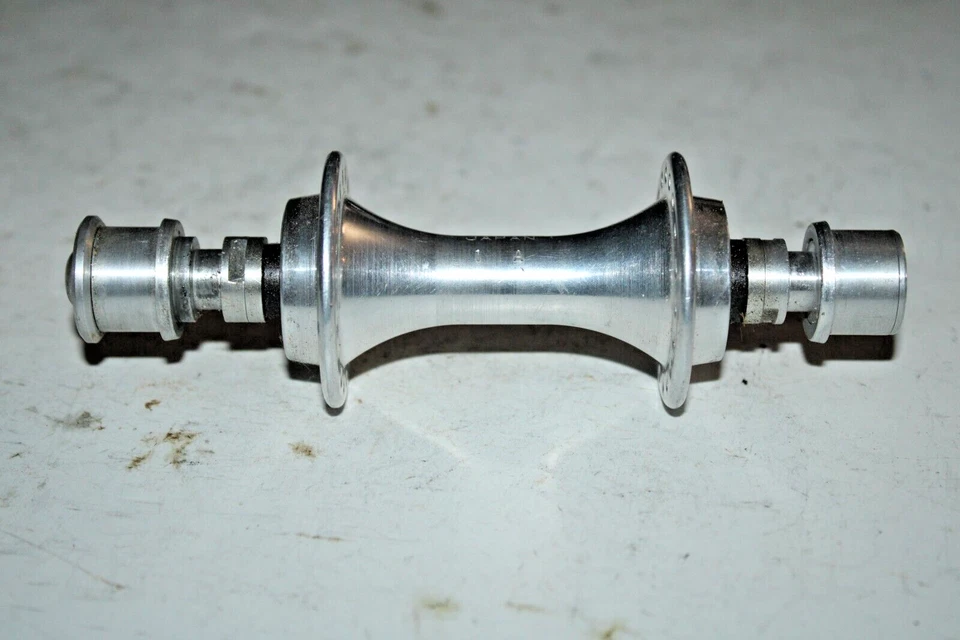 Buje delantero Suzue 36H 100 mm plateado Japón pista de compresión CX carretera envío rápido a EE. UU. Foto 4 de 4