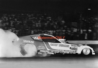 Gary Burgin ''Orange Baron'' 1977 Chevy Monza NITRO Funny Car PHOTO! #(15)