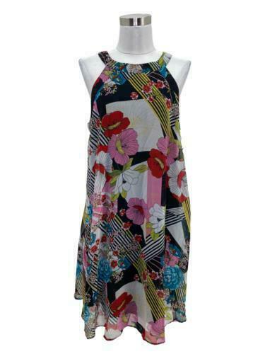 betsey johnson black floral dress