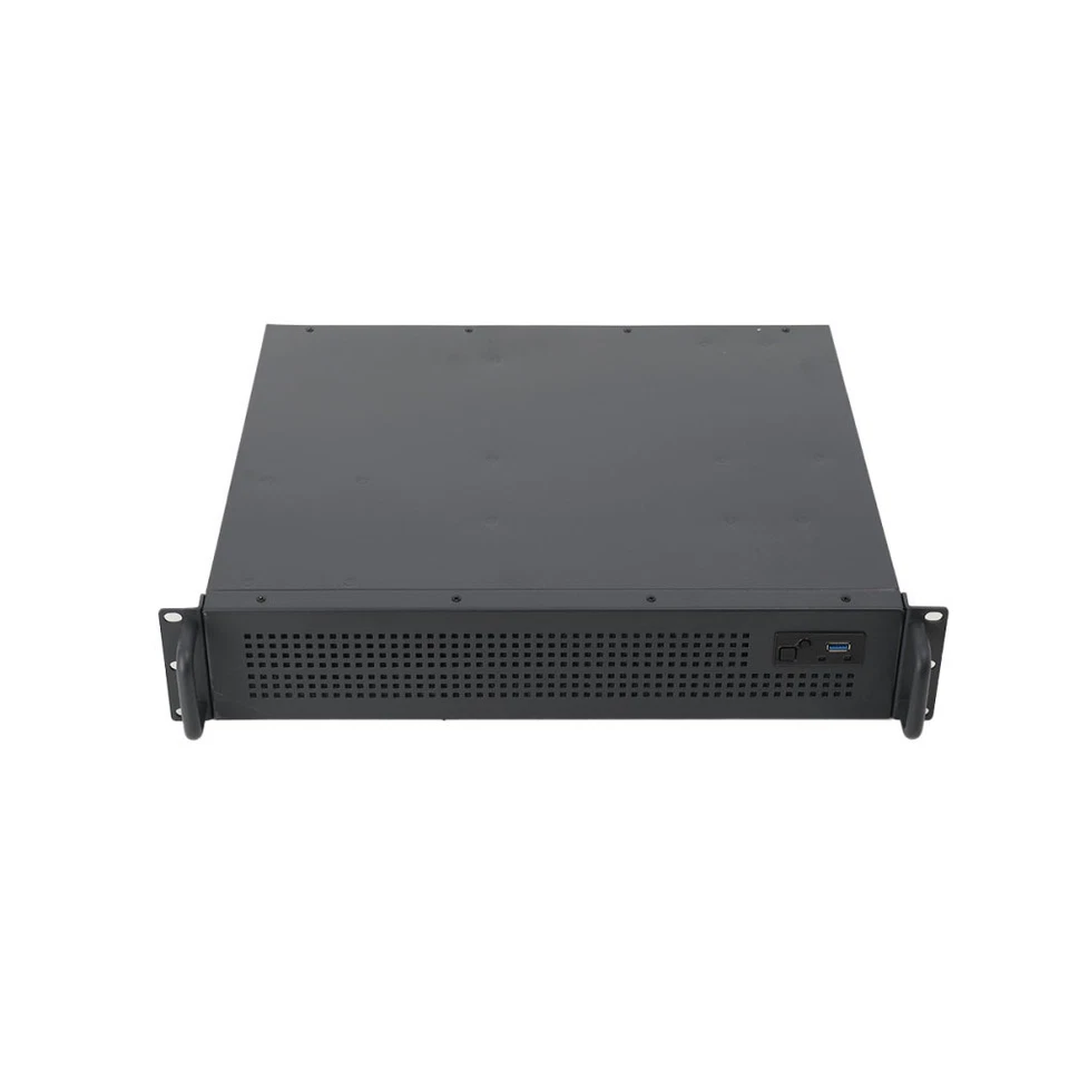 19" rack server housing 2U 2U black - only 38cm deep - Image 3 of 4