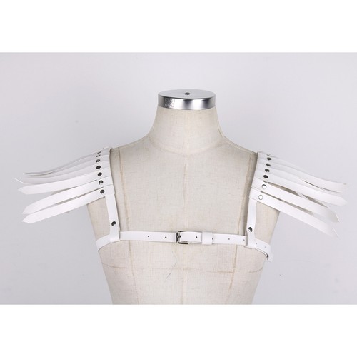 Womens Adjustable Body Chest Harness Belt Shoulder Tassel Choker Chain AU - Picture 39 of 40
