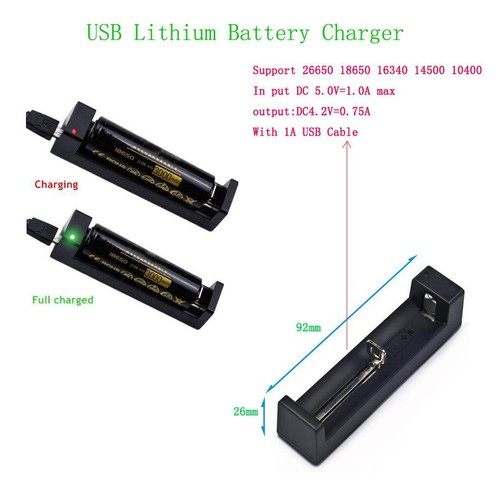 UniqueFire 1605 500 Yards IR 850nm LED USB Rechargeable Hunting Zoom Flashlight - Picture 18 of 19