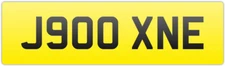 JOANNE THEME PRIVATE CAR NUMBER PLATE JO JOE JOANNA JOAN NEAT OLD J REG J900 XNE