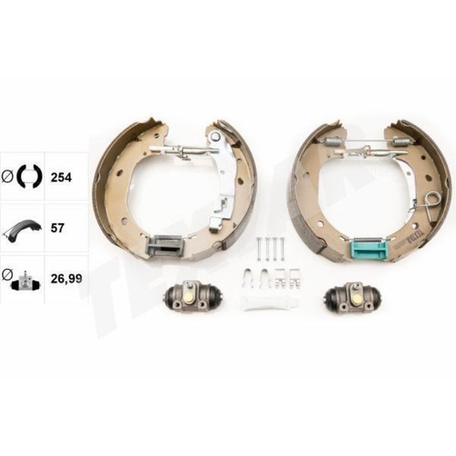 BREMBO BREMSBACKEN HINTERACHSE PASSEND FÜR DACIA DOKKER DUSTER LODGY LOGAN