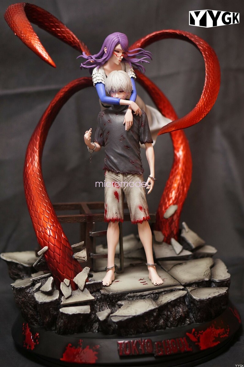 RIZE フィギュア 1:6 Scale Tokyo Ghoul Ken Kaneki & Kamishiro Rize Figure Statue