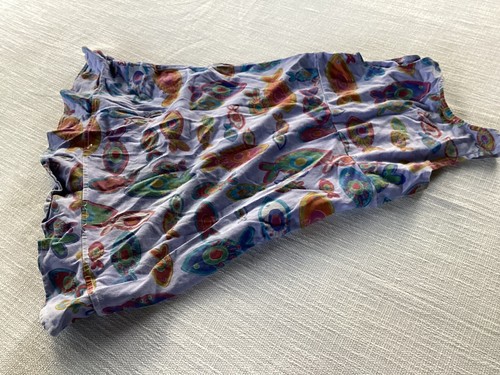 Fresh Produce Sundress 5 T Tropical Fish Tank Dress 5 Rainbow Cotton Girls - Picture 7 of 13
