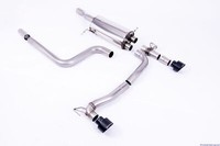 Milltek Auspuffanlage 70Mm GT100B Cerakote Black Ford Fiesta St/ MK8 (Jhh) 200PS