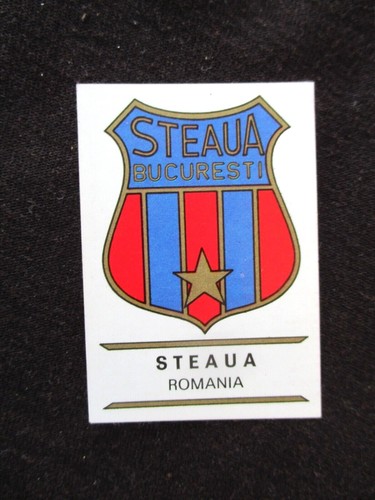 STEAUA BUCARESTI FOOTBALL CLUB BADGES 1975 N° 248 PANINI image sticker ecusson