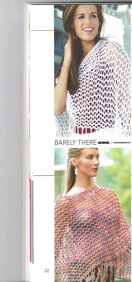 Knitting Leisure Arts Ponchos Options 8 Design Perfect For New 2 Variation Each - Image 3 of 4