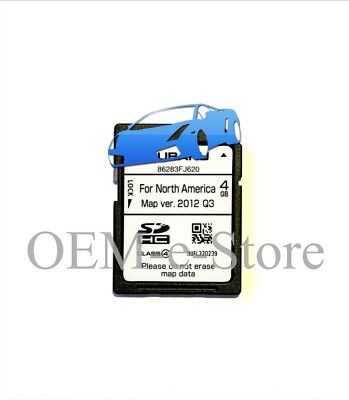 2014 Impreza Limited Premium Navigation DATA SD Card U.S Map