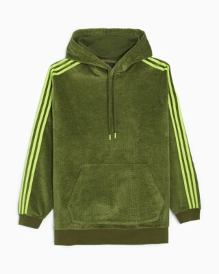 adidas Original Unisex IVY PARK Corduroy Hoodie Hc6016 Size Xs