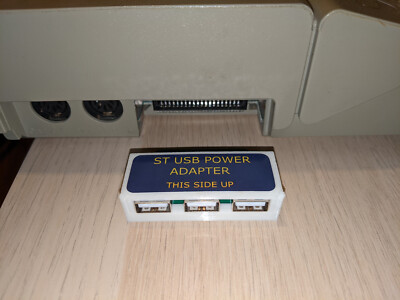 Adaptateur source d'alimentation 3x port USB pour Atari 520