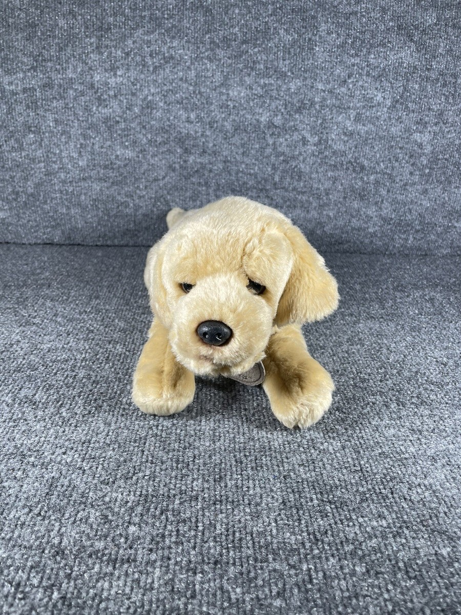Yomiko Classics Russ Berrie Mommy Yellow Labrador Dog Puppy Plush