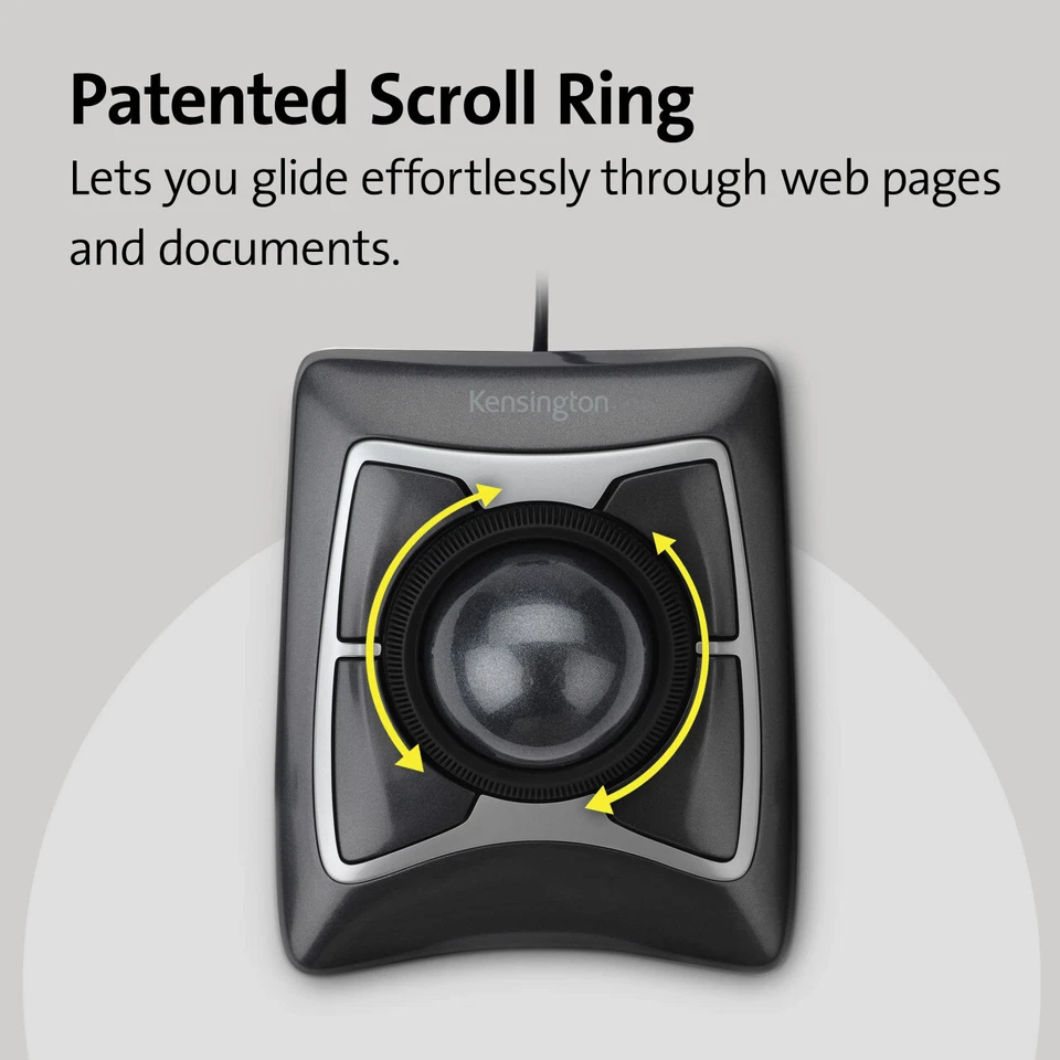 Kensington Expert Wireless Trackball Mouse - Image 3 of 4