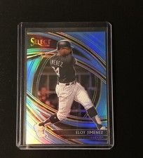 Eloy Jimenez 2020 Panini Select #108 Carolina Blue Prizm SP * /35 White Sox