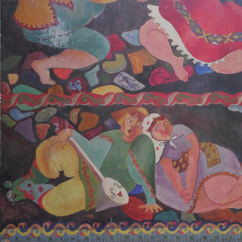 MITZI MELNICOFF- Listed Pennsylvania Illustrator Artist - Illustration on Panel - Picture 4 of 6