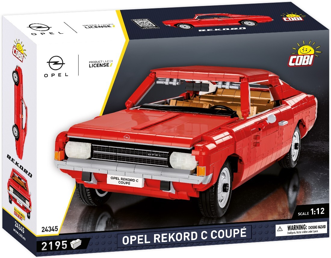 COBI 24345 - Opel Rekord C Coupe in 1:12 - 2195 Teile - Bild 4