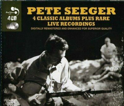 Pete Seeger: Four Classic Albums Plus Rare Live Recordings 4-CD 1957-1960
