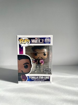 Funko Pop! Marvel What if...? T'Challa Star-Lord FYE Exclusive Bobble-Head #876