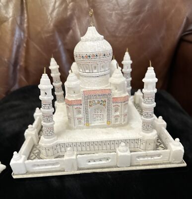 Agra Taj Mahal Replik Handarbeit Kunst indisch schönes Dekor - defekt