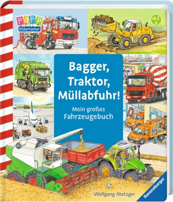 Thumbnail - Ravensburger 43407 Bagger, Traktor, Müllabfuhr