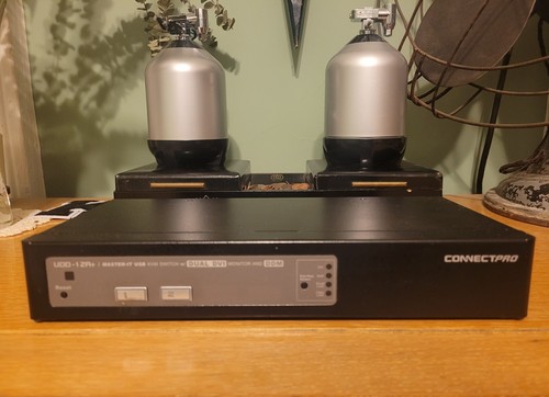 CONNECTPRO UDD-12A+ MASTER IT USB KVM SWITCH DUAL DVI & DDM DUAL SCREENS - 第 1/5 張圖片