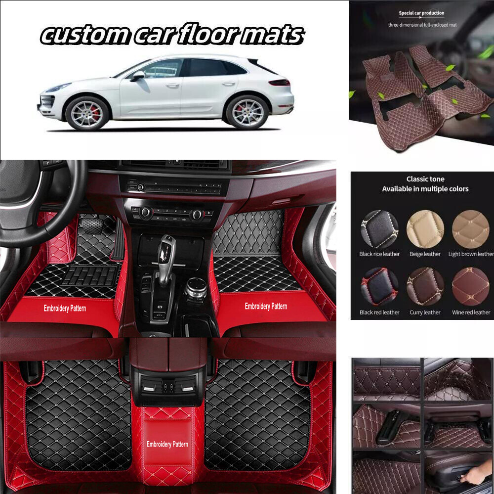 For toyota corolla luxury waterproof custom all-weather carpets car floor mats