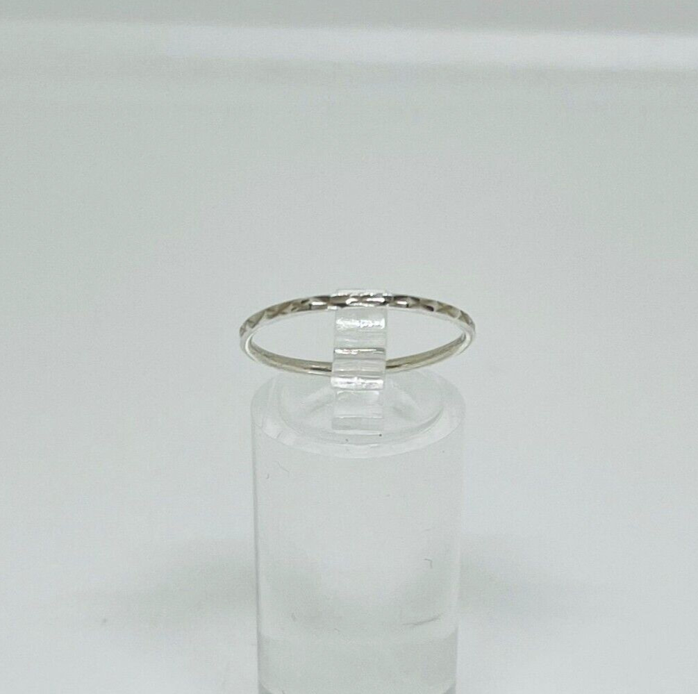 Fabulous Solid Patterned Band Ring 925 Silver Siz… - image 10