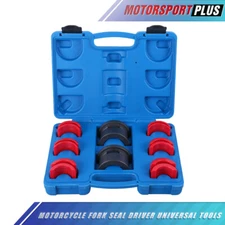 Set of Motorcycle Fork Seal Driver Tools 35/36 40/41 42/43 45/46 47/48 49/50