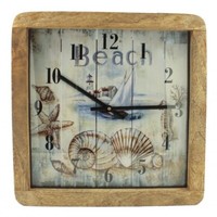 Wand-Uhr Maritim Ca. 30,5 X 30,5 X 6,5 Cm