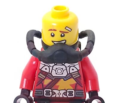 Lego Mini Figure Ninjago Seabound Kai in Scuba Gear from Set