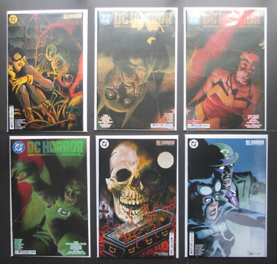 DC Horror Presents #1 - 4 (Mixed Cover Set) Complete Mini-Series + 3, 4 Variants