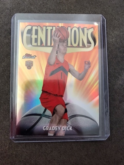 2023-24 Topps Finest GRADEY DICK RC #C-10 Centurions SSP Case Hit Rookie Toronto