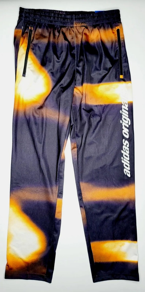 $80 adidas originals Mens SMALL Yung Z TP Black Orange Rush S