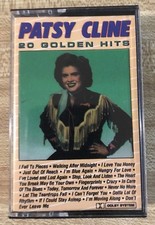 Patsy Cline 20 Golden Hits Cassette Tape