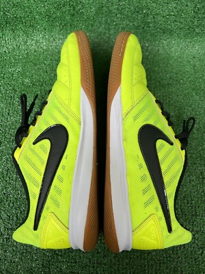 Nike Gato II Indoor Soccer Lime Green 580453-700 Mens Size 10.5