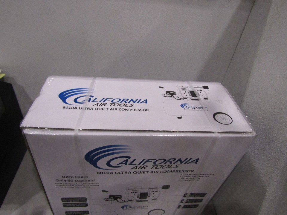 California Air Tools Air Compressor 1 HP 8 Gallon Oil Free 8010A eBay