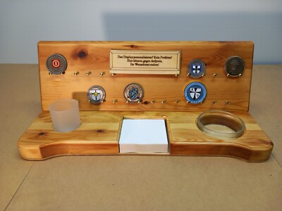 13er Challenge Coin Display, Coin Board, Münz Regal, Schreibtischorganizer 