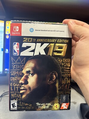 NBA 2K19 [ 20th Anniversary Edition ] (Nintendo Switch) **CIB