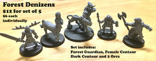 ZN Games RPG Forest Monsters and Denizens - Set of 5
