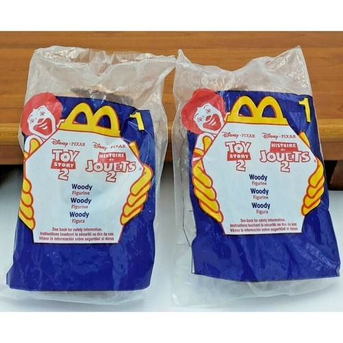 McDonald's Happy Meal - Disney Pixar Toy Story 2 - Woody - 1999 - New - Sealed