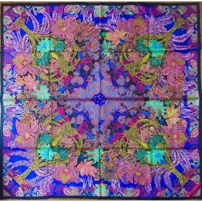 小物 Hermes CARRE 90cm Maitres de la Foret Hermes Scarf Maitres de la Foret 90 cm silk orange forest