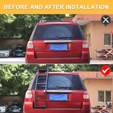 Aluminum  Alloy Tail Ladder Climbing Rack  For Land Rover Freelander 2 07-15