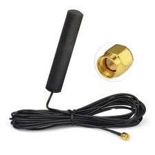 433Mhz 2.5dBi Antenna with SMA Male Connector for Ham Radio 3M Cable