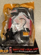 Grip Power Pads Pro- Secure Your Grip-lifting Straps With Hooks Right and Left 