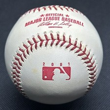 2001 NL Opening Day Rawlings Official Logo Baseball Commemorative