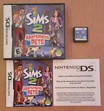 The Sims 2 Apartment Pets (Nintendo DS) Cib Complete - Tested