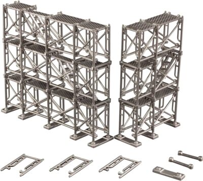 PM Office A Scaffold Height Approx. 75mm 1/64-1/100 Scale Plastic Model PP117