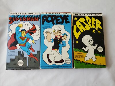 1989 Silver Star Video Lot of 3