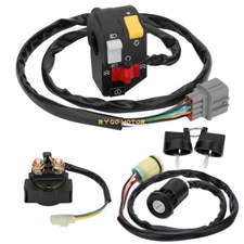 Handlebar Key Starter Relay Switch Kit for Honda Rancher 350 TRX350TM/FM 2000-05